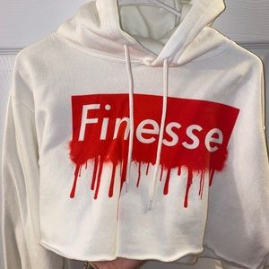 Finesse crop top sweater